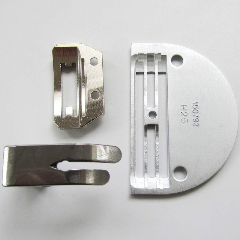 ckpsms مجموعة CKPSMS-#150792+150793+P127 من قدم الضغط ولوحة الإبرة وكلب التغذية متوافقة مع/بديلة لعلامة JUKI DDL-8500، DDL-8700، علامة SINGER 31-15، 195K، علامة JACK A4، A5، علامة CONSEW 210، 220، 310 - Image 4